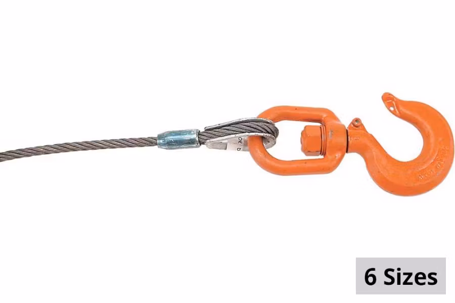 15005-lift-all-iwrc-wire-rope-w-swivel-hook-1.jpg Lift-All IWRC Wire Rope w/ Swivel Hook