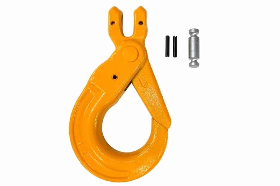 B/A Self Locking Clevis Hook, Grade 80, 1/2"