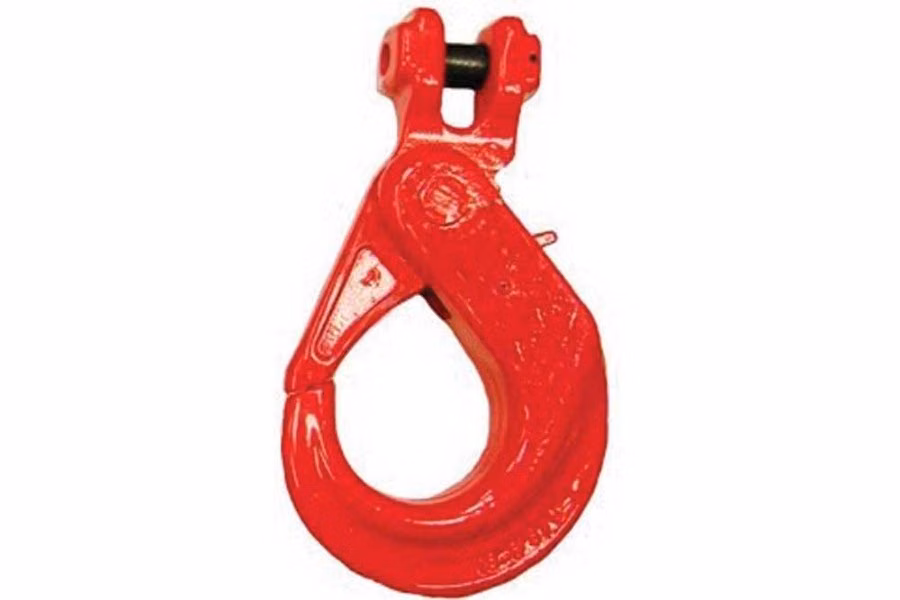 B/A Self Locking Clevis Hook, G80, 3/8"