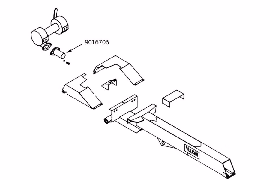Char-Lynn Vulcan Light Duty Wrecker Winch Motor