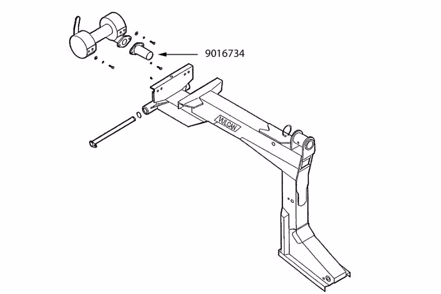 Miller Ross 4 Ton Winch Motor