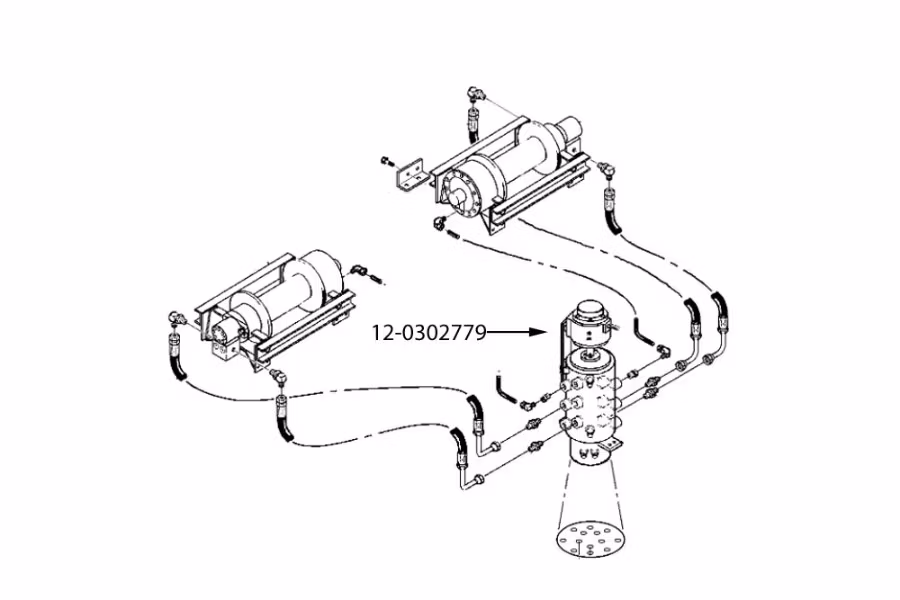 Char-Lynn 11.9 CI Hydraulic Motor