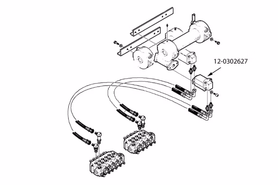 Ramsey H-600 Winch Hydraulic Motor