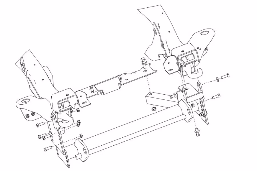 1560-snowdogg-mount-gm-chevy-2500-3500-1999-2010-1.jpg SnowDogg Mount Gm/Chevy 2500/3500 1999-2010
