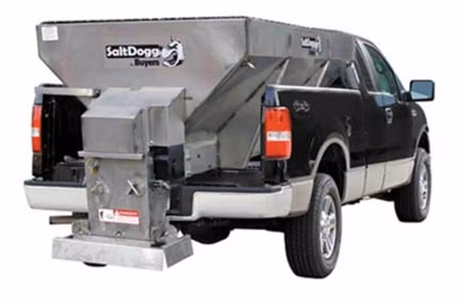 1619-saltdogg-electric-stainless-hopper-spreader-with-pintle-chain-conveyor-1.jpg SaltDogg Electric Stainless Hopper Spreader with Pintle Chain Conveyor