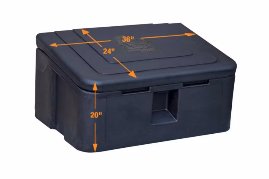 Buyers Heavy Duty Poly Salt box