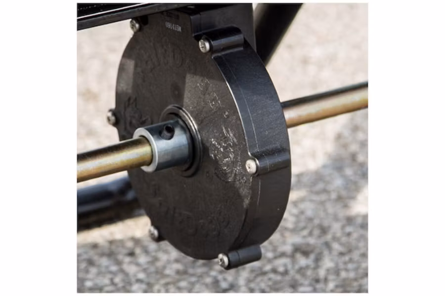 SaltDogg Bulk Salt Walk Behind Broadcast Spreader