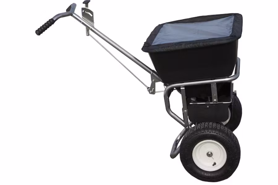 SaltDogg Bulk Salt Walk Behind Broadcast Spreader