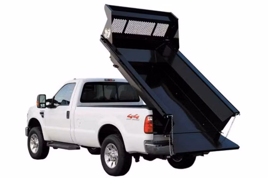 DumperDogg Stainless Steel Finish 6Ft or 8Ft Dump Insert for 3/4 Ton