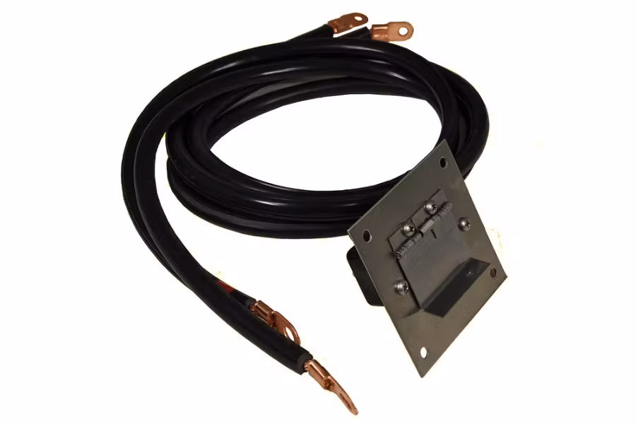 Associated Equipment Flush-Mount Stainless Steel Socket Panel