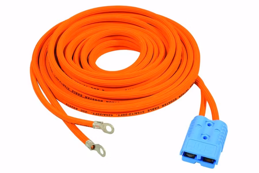 Superior Signal 20'L Quick-Connect Battery Cable for Rear Winch Mounting
