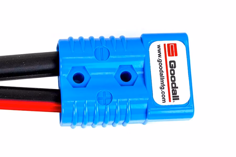 Goodall Plug to Clamp Booster Cable 4'