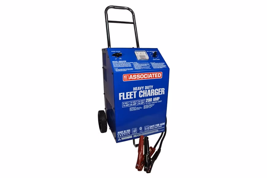 1890-associated-6-12-24-volt-automotive-battery-charger-w-starter-1.jpg Associated 6/12/24 Volt Automotive Battery Charger w/ Starter