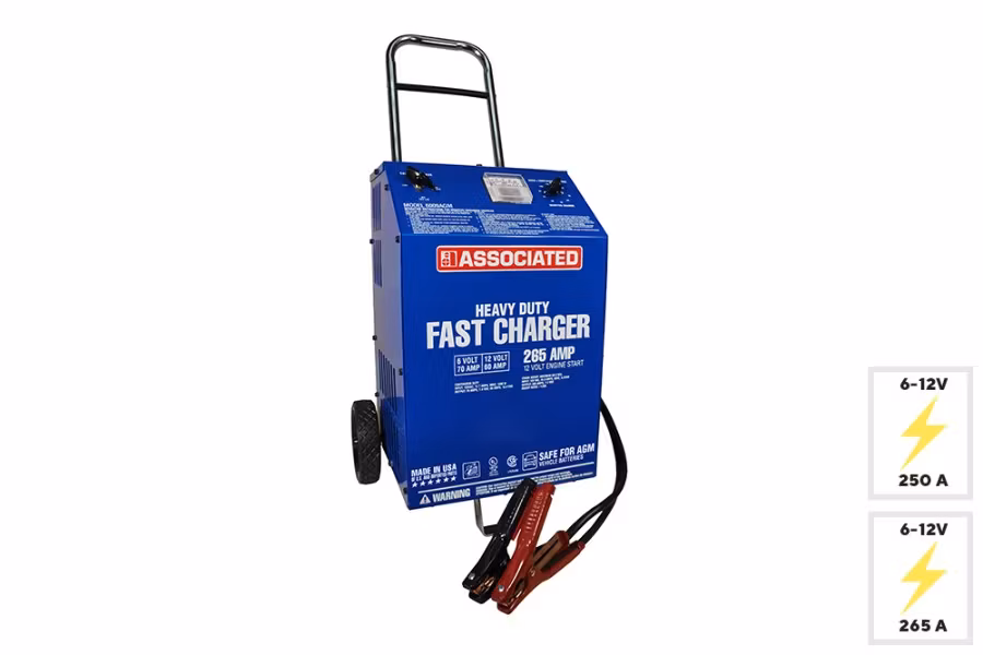 1911-associated-6-12-volt-wheel-charger-agm-and-sealed-lead-acid-batteries-1.jpg Associated 6/12 Volt Wheel Charger - AGM and Sealed Lead Acid Batteries