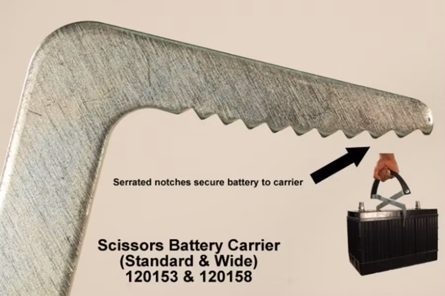 Quick Cable Standard Scissors Battery Carrier