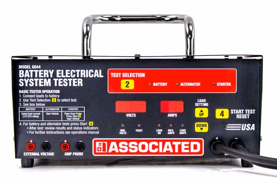 1951-associated-automated-battery-and-electrical-system-tester-1.jpg Associated Automated Battery and Electrical System Tester