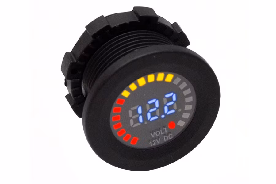 Race Sport 12V DC Voltmeter Socket