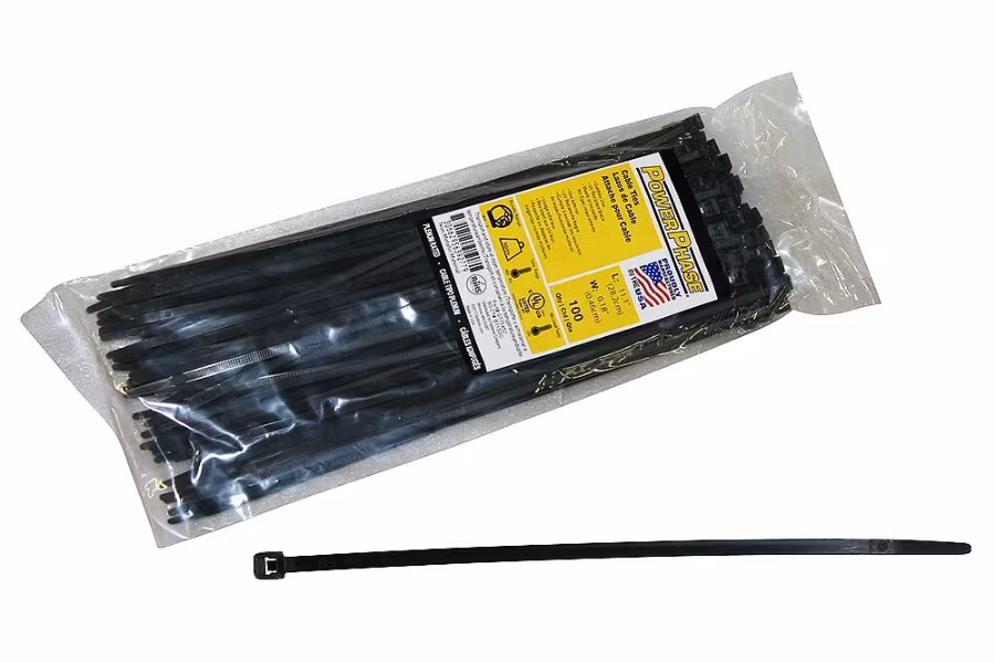 Cable Tie, Black, 11.1"