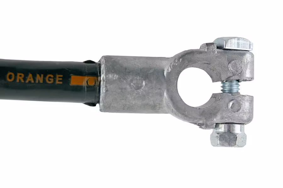 Quick Cable 2/0 Gauge Top Post Negative Heavy Duty Compression Connector Replacement Ends