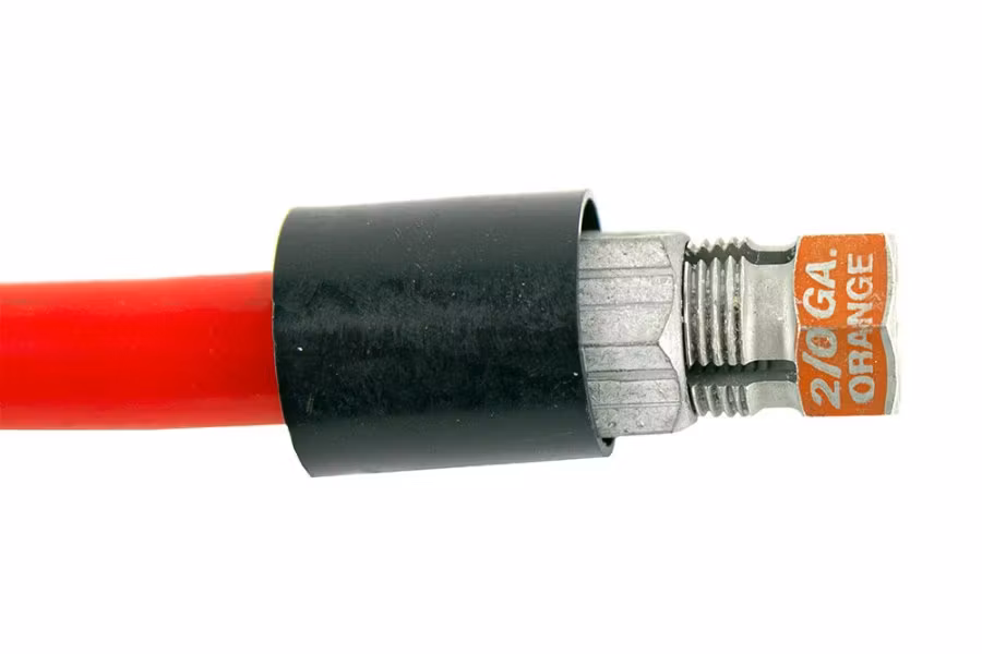 Quick Cable 2/0 Top Post Positive Heavy Duty Compression Connector Replacement Ends