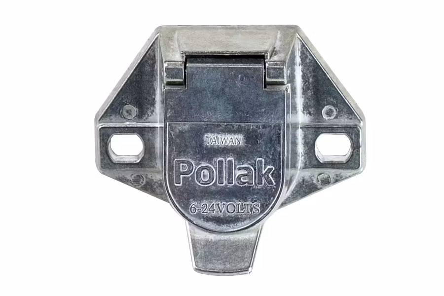 Velvac 7 Wire Female Socket Round Pin Style with Split Pins