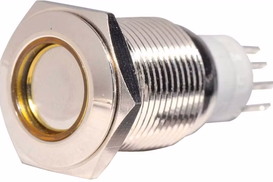 ORACLE Lighting Orange Flush-Mount Momentary Switch