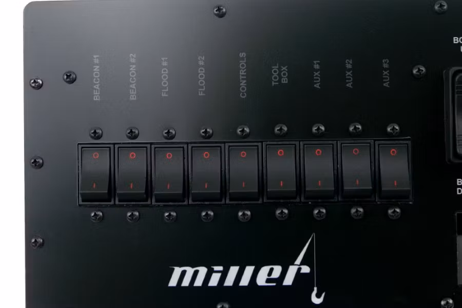 Miller Switch Panel 9 Switches