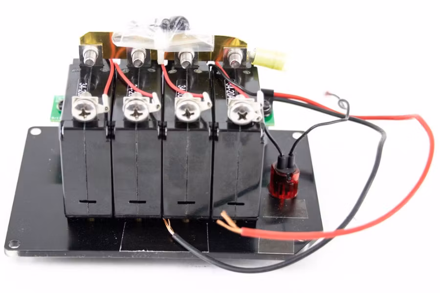 Power Up Switch Panel 4 Switch RH Dash 08'- Current Dodge / Sterling 3500 / 4500 / 5500
