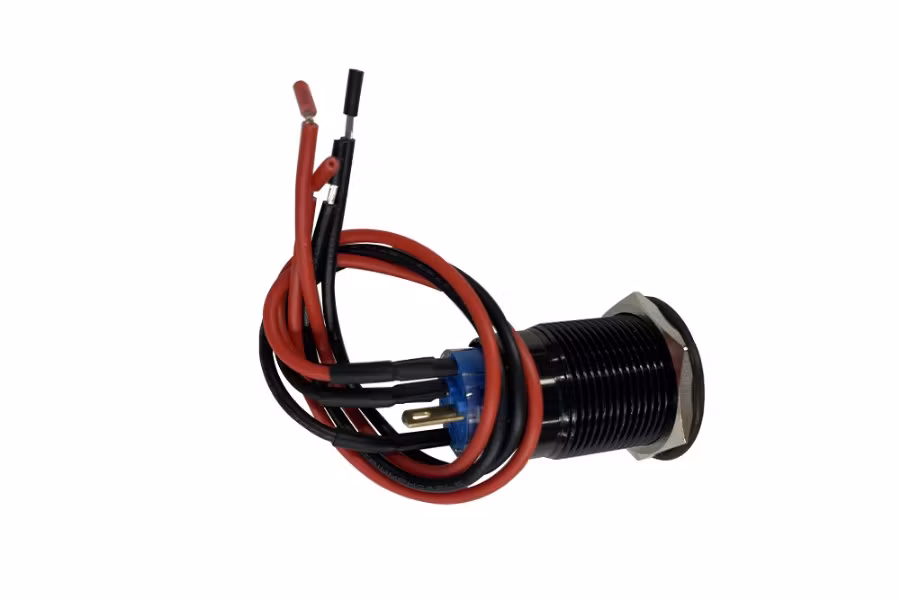 2198-race-sport-19mm-black-2-position-on-off-switch-blue-black-flush-mount-12v-1.jpg Race Sport 19mm Black 2-Position On/Off Switch (BLUE) - Black Flush Mount 12V