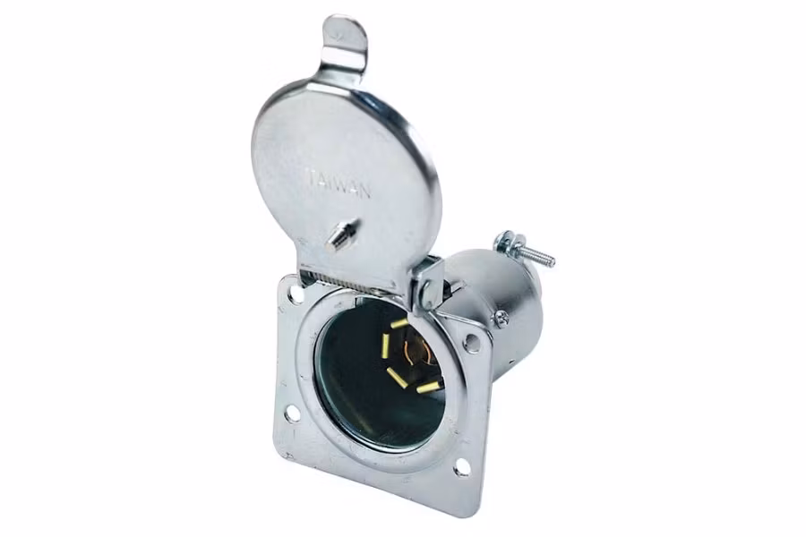 7-Way Replacement Flat Socket