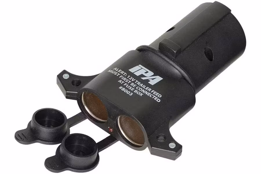 IPA 12V Trailer Plug Power Adapter