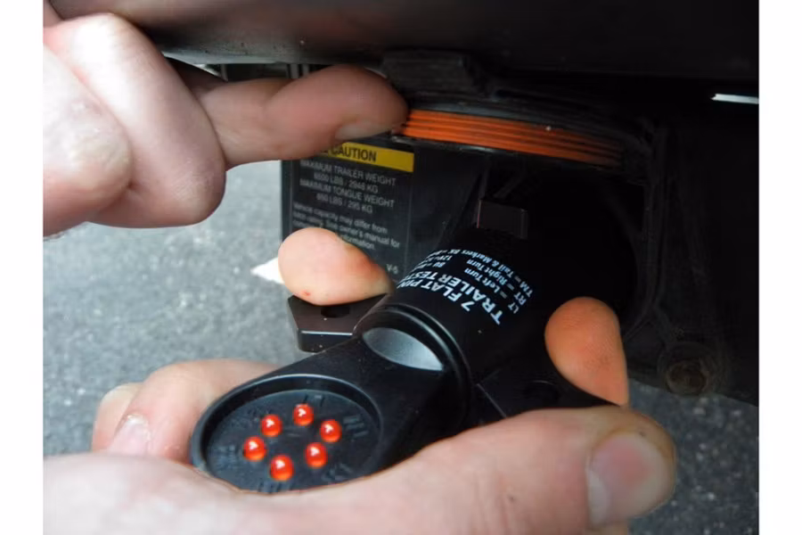 IPA 7-Way Flat Pin Trailer Circuit Tester