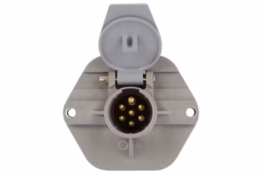 Truck-Lite 7 Solid Pin Surface Mount Threaded Stacking Studs Receptacle