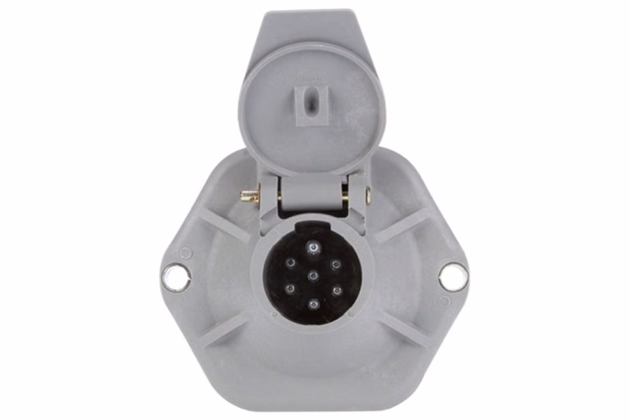 Truck-Lite 7 Solid Pin Surface Mount Receptacle