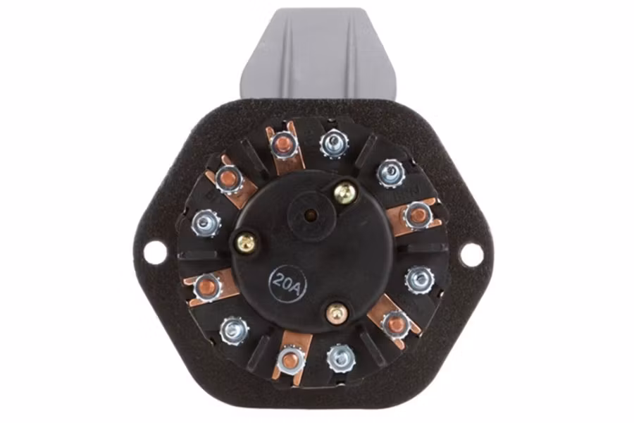 Truck-Lite 7 Split Pin Surface Mount Receptacle