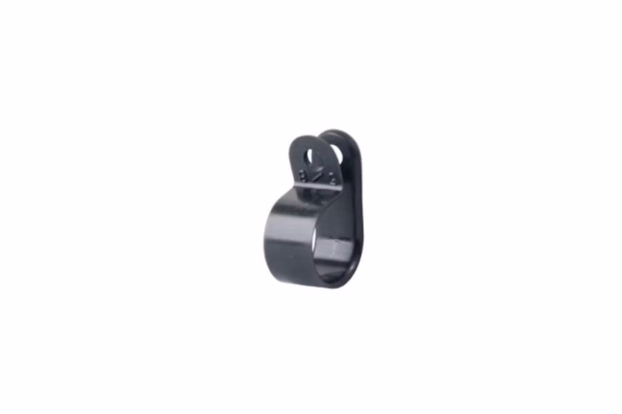 Nylon Cable Clamps 1/2in Wide and 5/8" Diameter Black