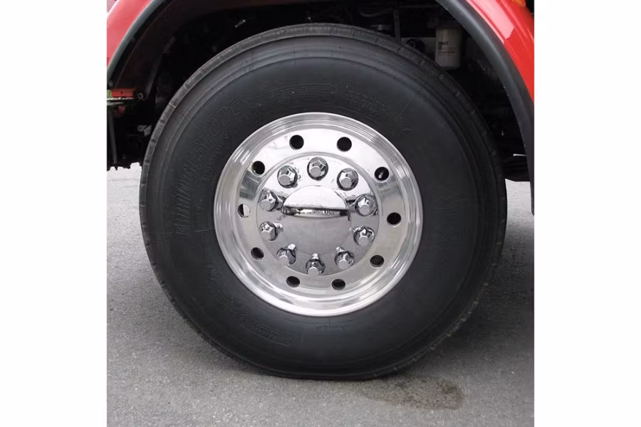 Trux Front Axle Cover Kit w/ Removable Center Cap and 33mm Threaded Nut Covers