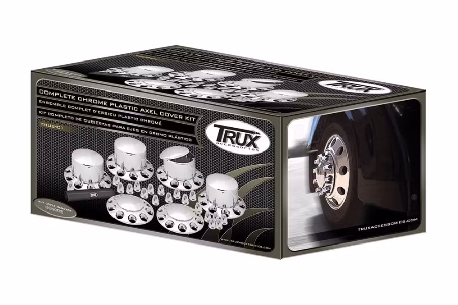 Trux ABS Front and Rear Hubcap Kit