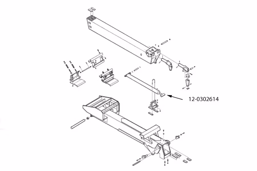 Miller Wheel Lift Cylinder Century 712 and 716
