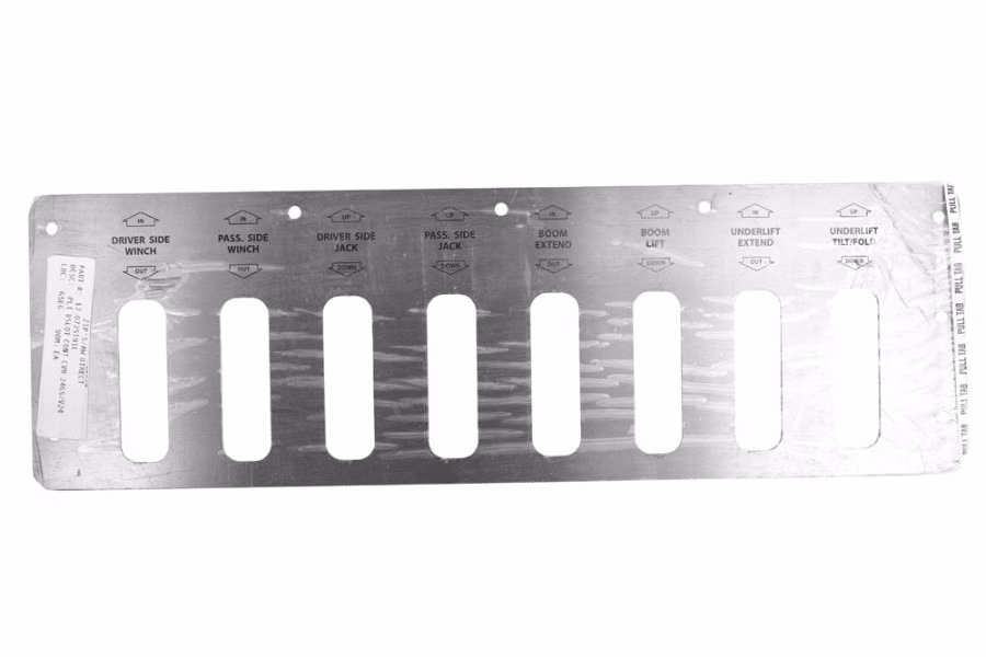 2528-control-left-side-plate-cover-low-side-wreckers-w-8-controls-century-2465-3212-and-v24-v30-1.jpg Control Left Side Plate Cover Low Side Wreckers w/ 8 Controls Century 2465 / 3212 and V24 / V30