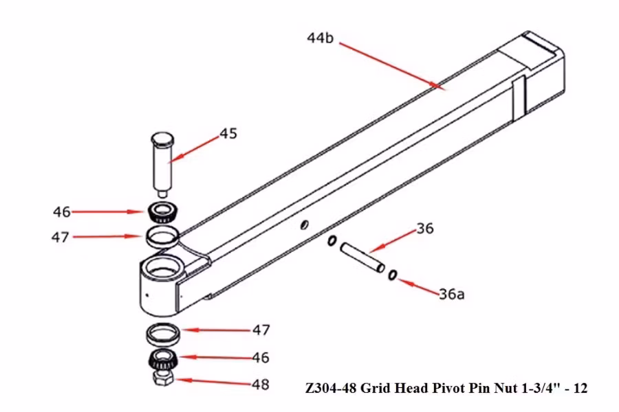 3035-zacklift-grid-head-pivot-pin-nut-1-3-4-quot-x-12-quot-1.jpg Zacklift Grid Head Pivot Pin Nut 1 3/4" x 12"