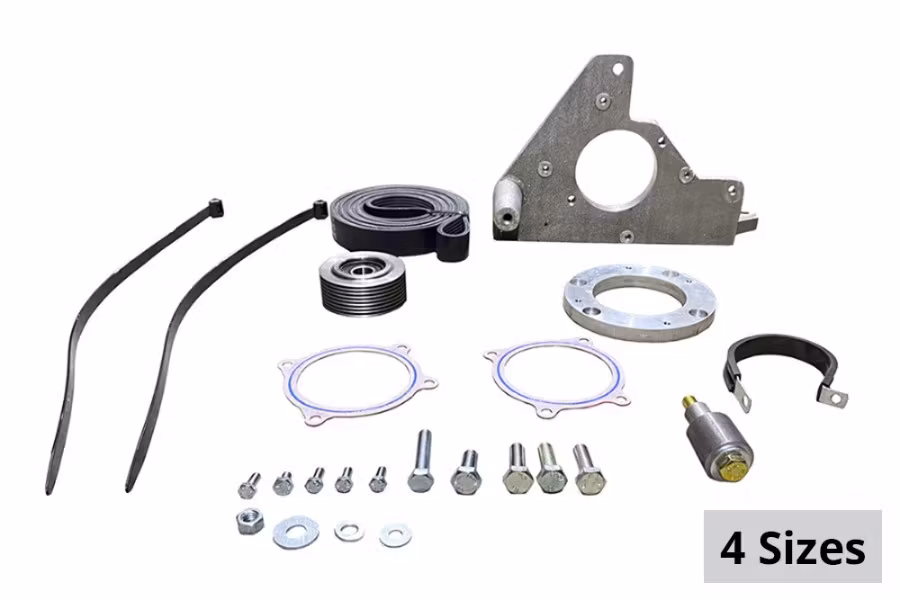 DewEze A Clutch Pump Mt Kit 07-10 Dodge and Sterling 6.7L Diesel Rear Port Complete Kit