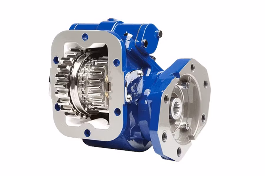 Muncie Triple Gear PTO .724:1 SAE B 7/8" 13T SAE B 2 & 4 Bolt 20T SP