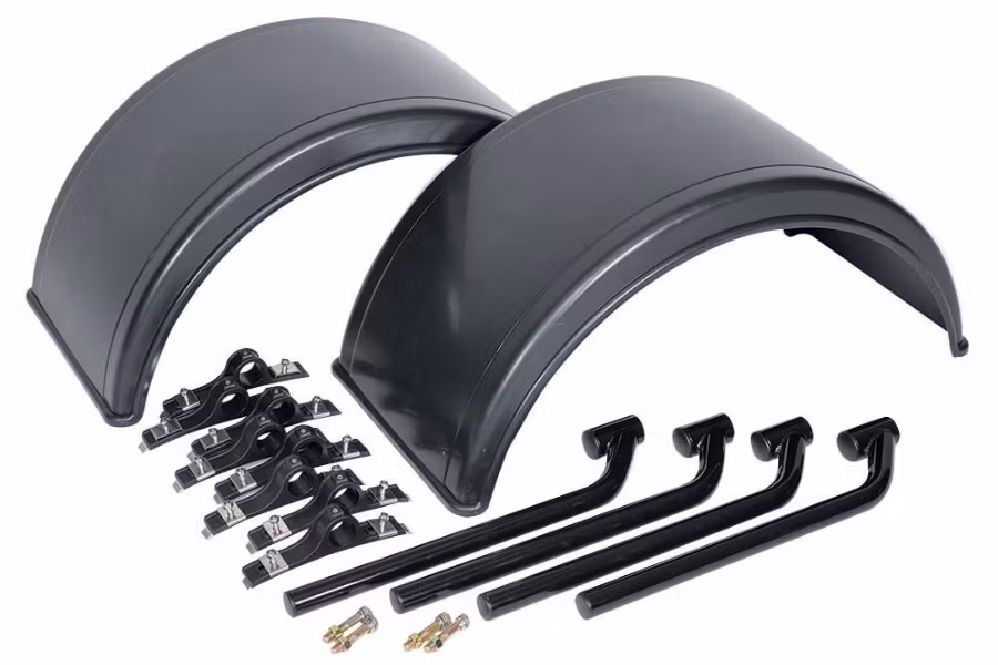 366-buyers-20-quot-smooth-poly-half-fender-and-mounting-kit-1.jpg Buyers 20" Smooth Poly Half Fender and Mounting Kit