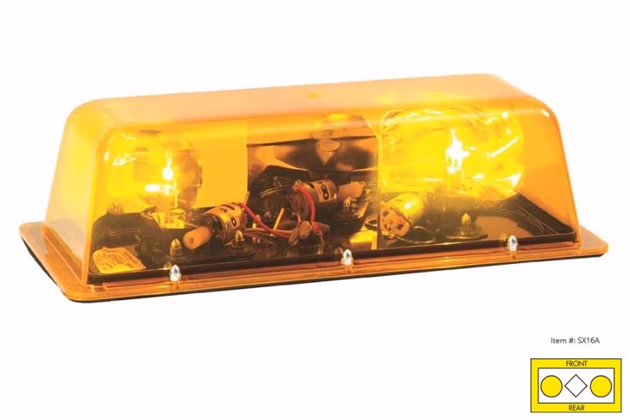Star Halogen Rotator Mini Light Bars