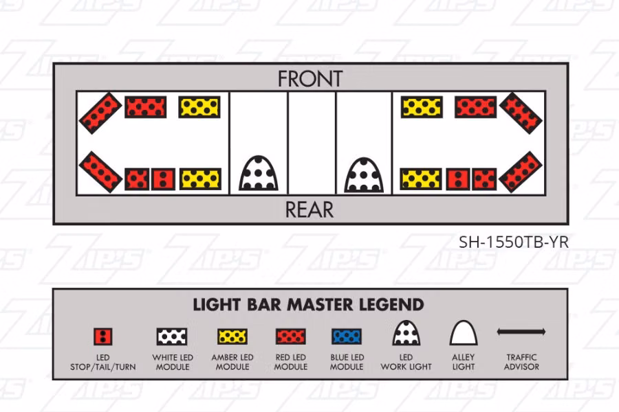 Star Headlight Phazer LED Light Bar