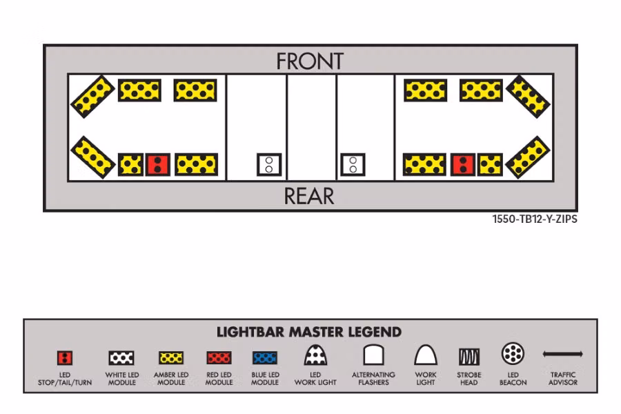 Star Headlight Phazer LED Light Bar