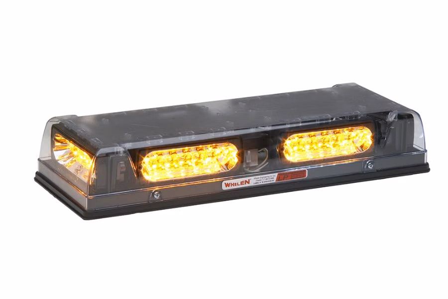 Whelen Responder Amber DOT Mini Lightbar - Clear Lens