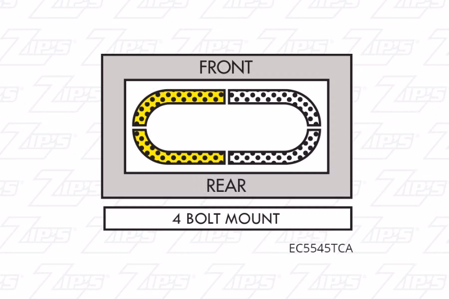Ecco Reflex  LED 11" Microbar, High-Bond Tape Mount - Class 2