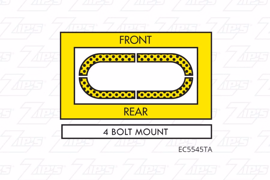 Ecco Reflex  LED 11" Microbar, High-Bond Tape Mount - Class 2